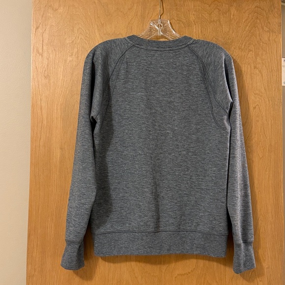 Brooks Men's Charcoal Crewneck Run Happy Top  XSmall - Picture 2 of 7